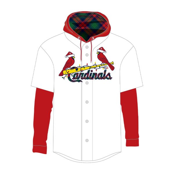 Cardinals Christmas in July Jersey Hoodie Giveaway 2025