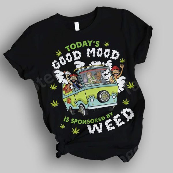 Cheech And Chong Scoobie-Doobie Today’s Good Mood Is Sponsored By Weed Pajamas Set