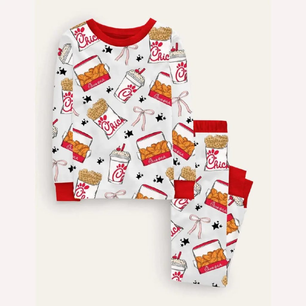 Chicken Nuggets Fast Food Pajama Set