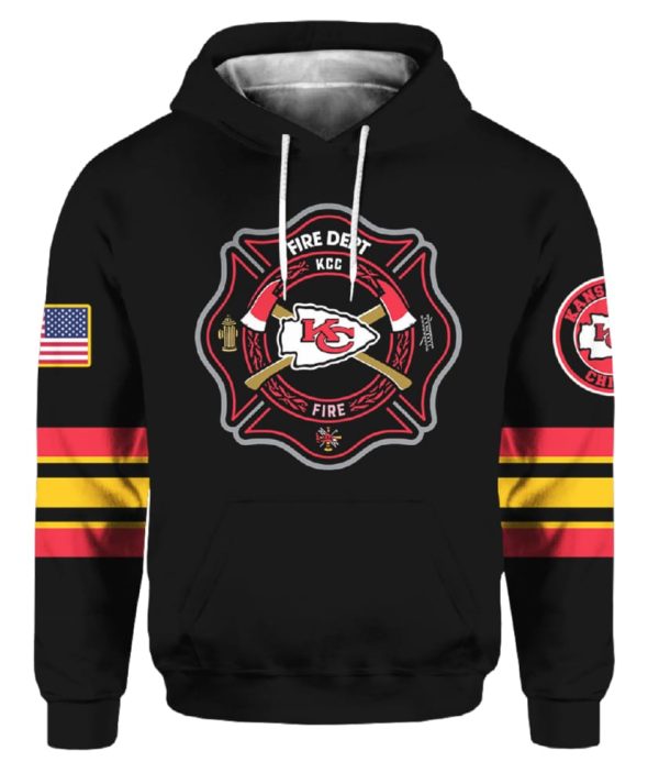 Chiefs 2024 Firefighter Appreciation Night Hoodie