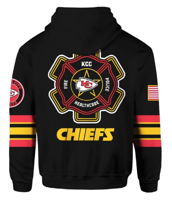 Chiefs 2024 Firefighter Appreciation Night Hoodie