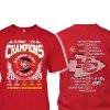 Chiefs 3-Peat AFC Champions 2024 Shirt