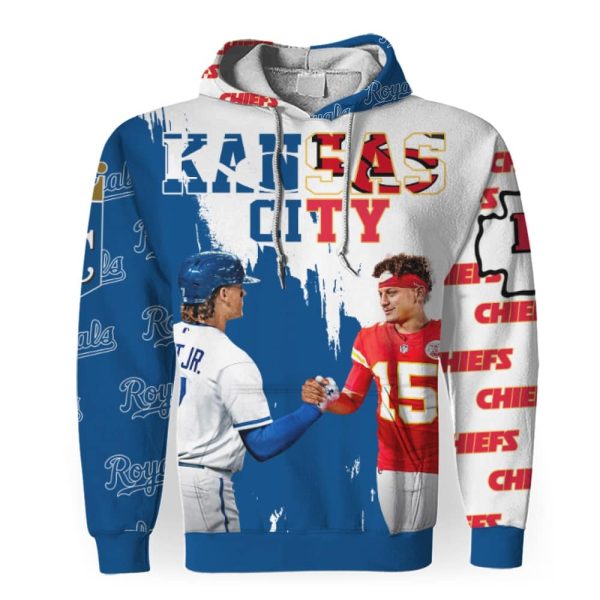 Chiefs Royals Perez Witt Jr Mahomes Kelce 3D Hoodie