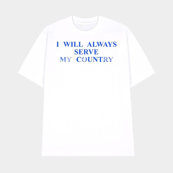 Chris Klemens I Will Always Serve My Country Shirt