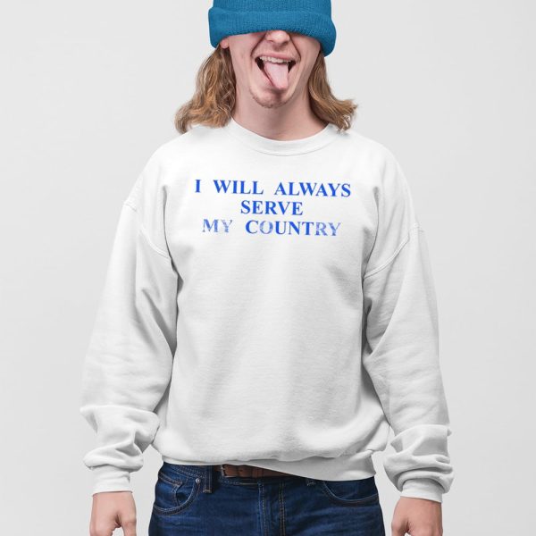 Chris Klemens I Will Always Serve My Country Shirt