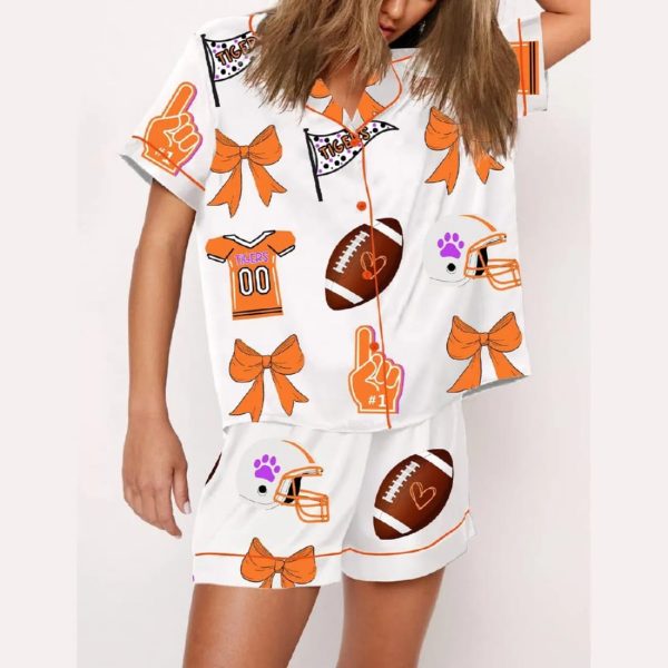 Clemson Football Pajama Set