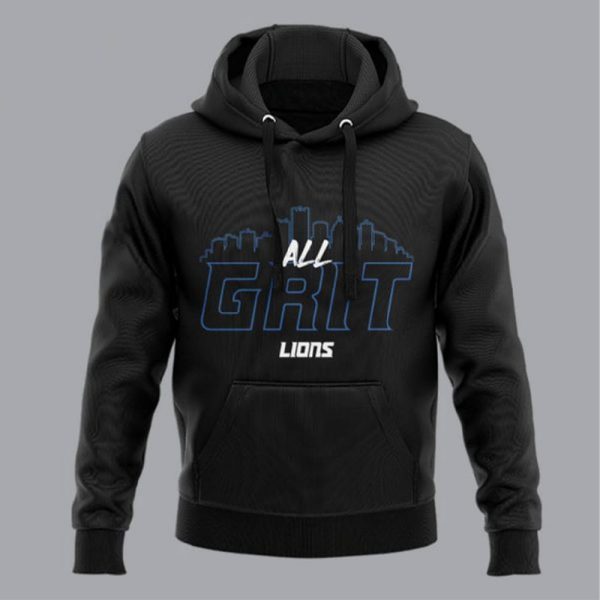 Coach Dan Campbell All Grit Lions Hoodie