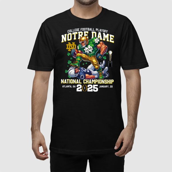 College Football Playoff Notre Dame National Championship 2025 Shirt