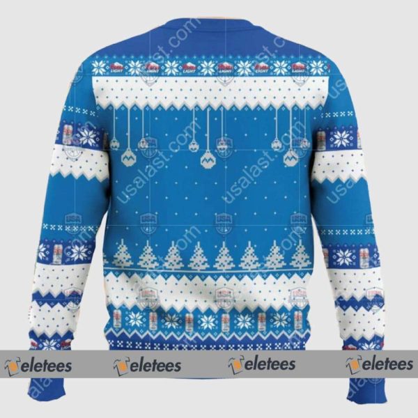 Coors Light Ho Ho Holy Shit I Need A Beer Ugly Christmas Sweater