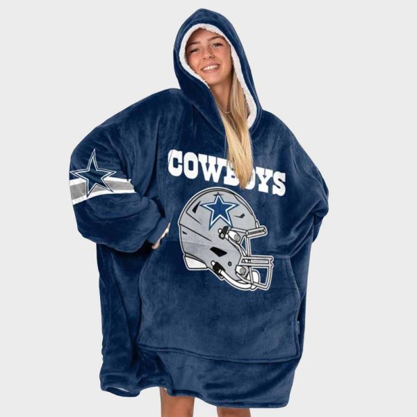 Cowboys Parsons 11 Football Unisex Blanket Hoodie