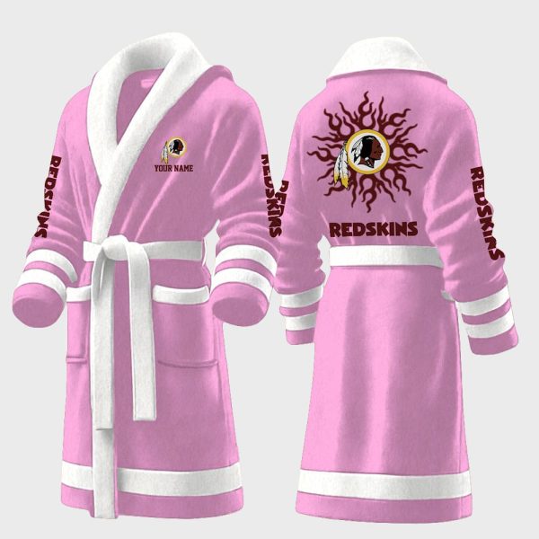 Custom Redskins Luxurious Comfort Bathrobe