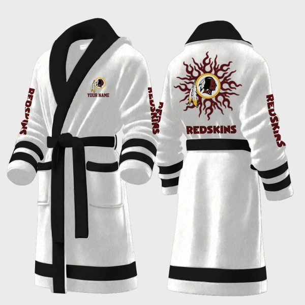 Custom Redskins Luxurious Comfort Bathrobe