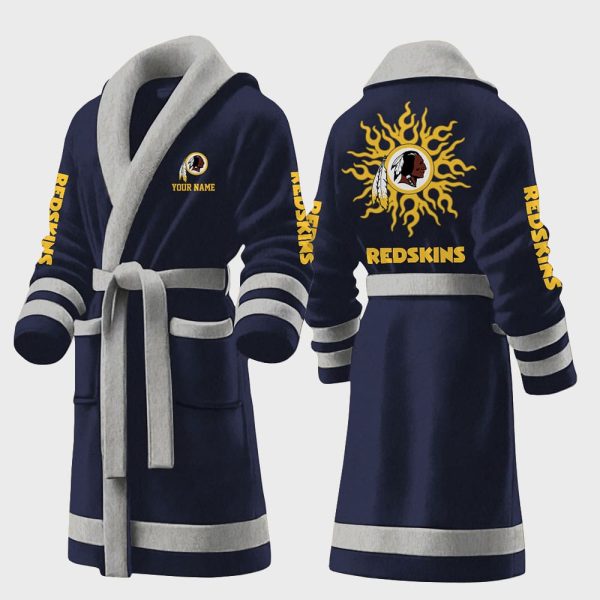 Custom Redskins Luxurious Comfort Bathrobe