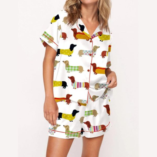 Cute Dachshund Pajama Set