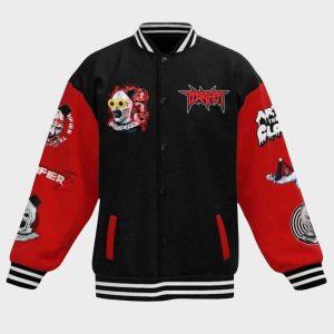 Terrifier 3 Prepare To Be Terrified Again Baseball Jacket 2