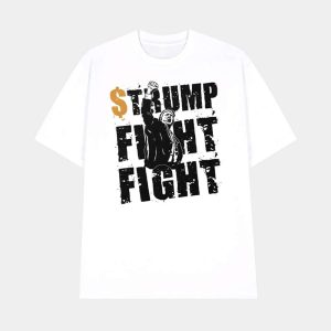 Trump Fight Fight Coin Meme Shirt 1