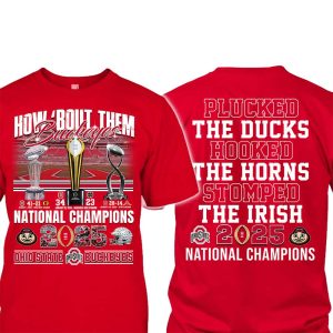 How 'Bout Them Buckeyes National Champions 2025 Shirt