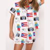 DTMF Puerto Rico Bad Bunny Pajama Set