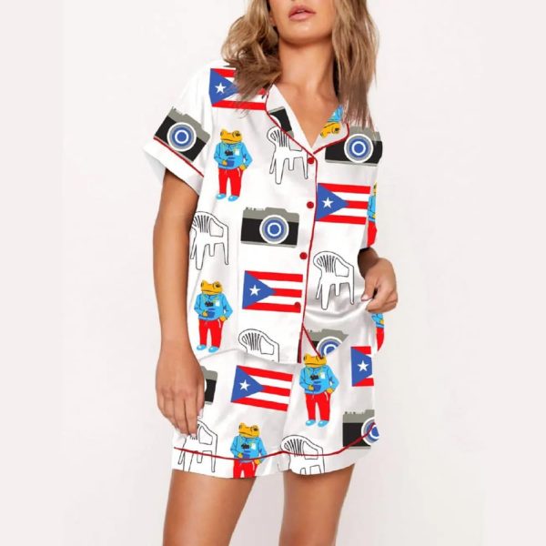 DTMF Puerto Rico Bad Bunny Pajama Set