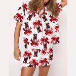 Diet Coke Coquette Bow Pajama Set