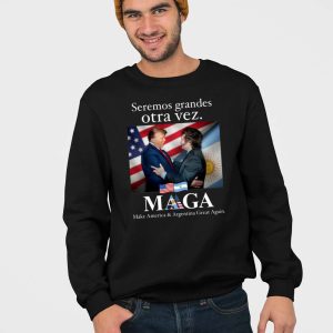 Seremos Grandes Otra Vez Maga Make America Argentina Great Again Shirt 4