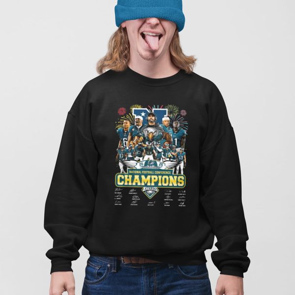 Eagles 2025 National Football Conference Champions Shirt