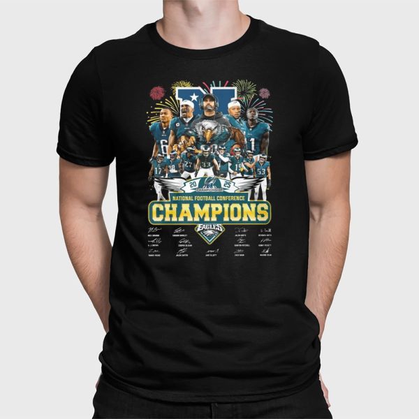 Eagles 2025 National Football Conference Champions Shirt