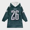 Eagles 26 Run It Back Football Unisex Blanket Hoodie