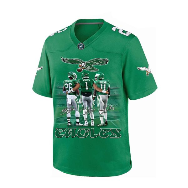 Eagles Barkley 26 Custom Name Jersey