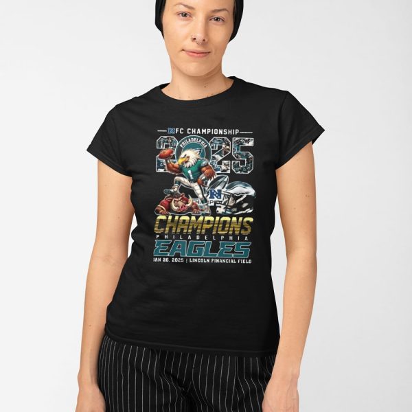 Eagles Champions NFC Championship 2025 Shirt