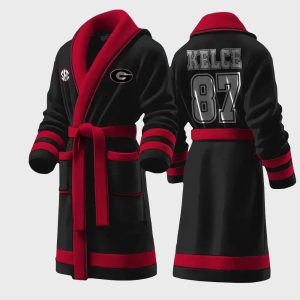 Custom Bulldogs Luxurious Comfort Bathrobe