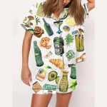Espresso Martini Coke Pickles Foods Pajama Set