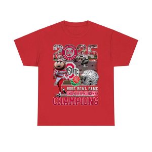 2025 Rose Bowl Game Ohio State Champions Shirt 1