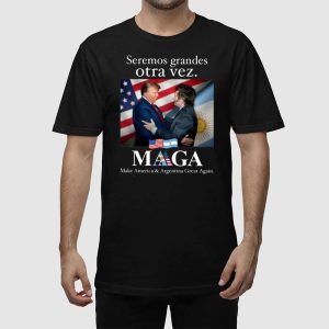 Seremos Grandes Otra Vez Maga Make America Argentina Great Again Shirt 2