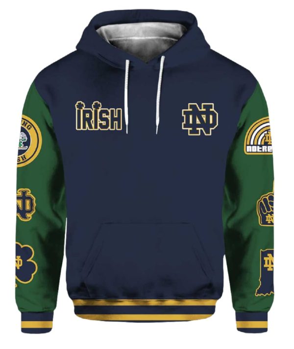 Fighting Irish Football Unisex Hoodie