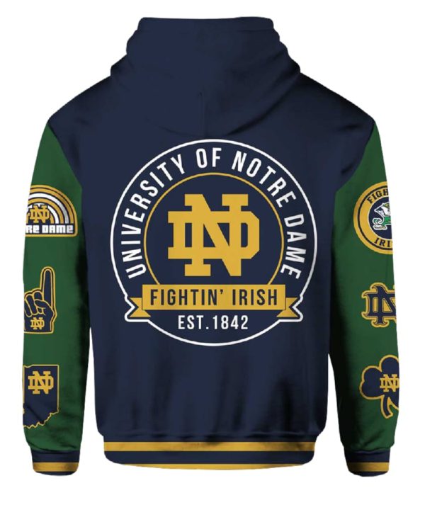 Fighting Irish Football Unisex Hoodie