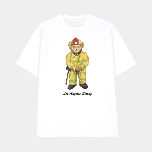 Firefighter Bear Relief Los Angeles Strong Shirt