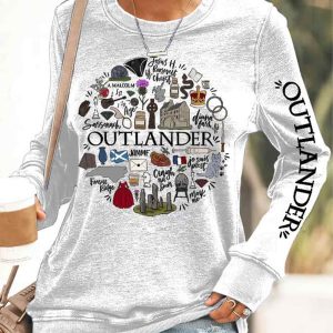 WomenS Outlander Print Sweatshirt1