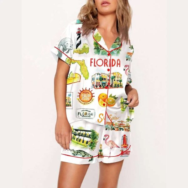 Florida State Travel Pajama Set