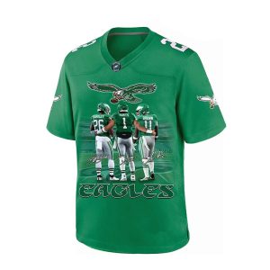 Eagles Barkley 26 Custom Name Jersey 2