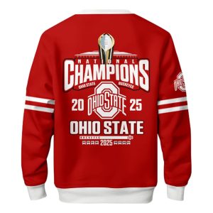 Ohio State NCAA National 2025 Champions Sweatshirt 3