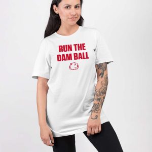 Run The Dam Ball Minot State Shirt 5