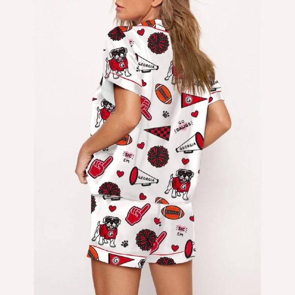 Georgia Dawgs Football Pajama Set