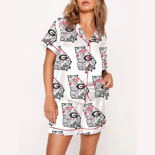 Georgia UGA Pajama Set