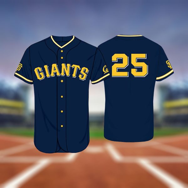 Giants Cal Night Jersey Giveaway 2025