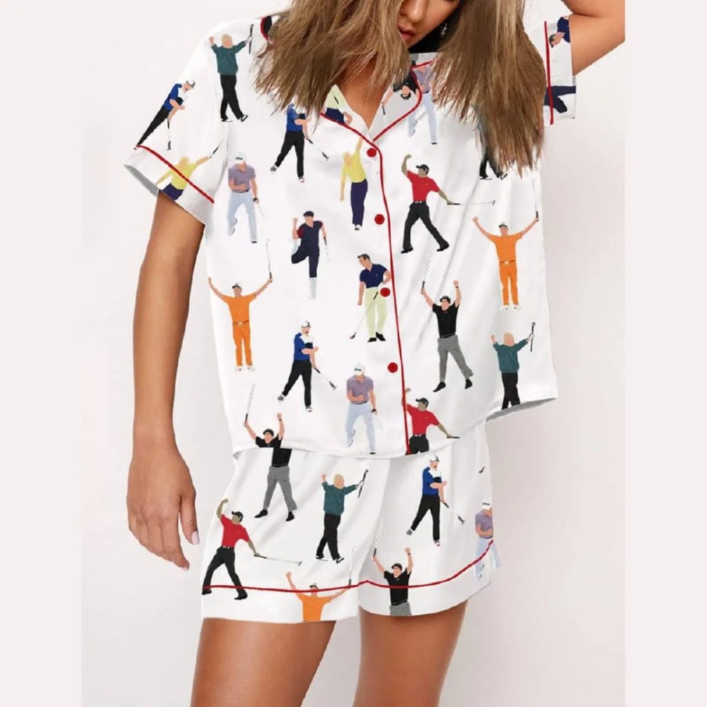 Golf Legends Golf Player Pajama Set