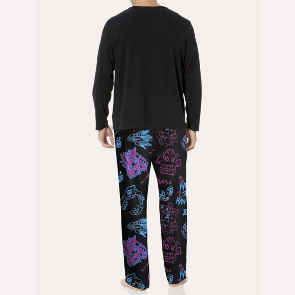 Graffiti Arcane Casual Pajama Set