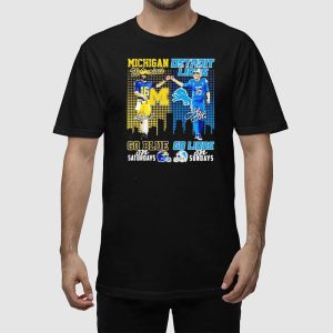 Michigan Football Vs Lions Shirt 2