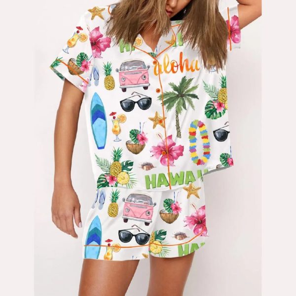 Hawaii Travel Pajama Set