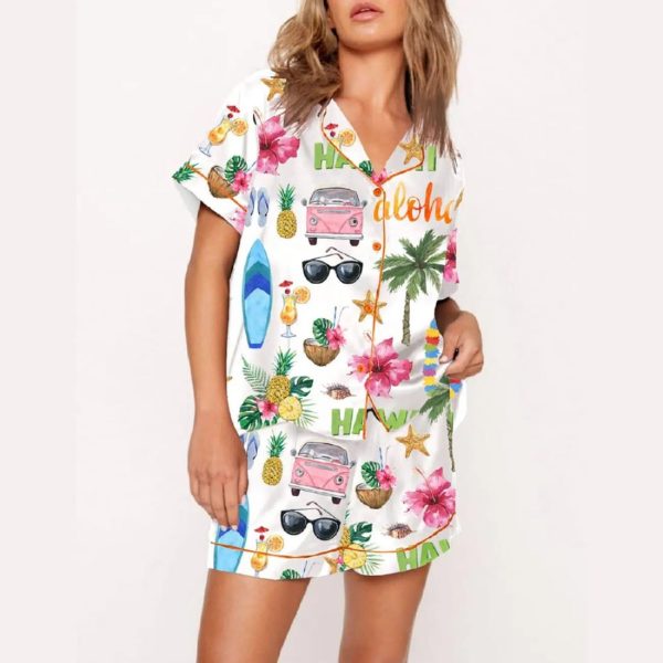 Hawaii Travel Pajama Set